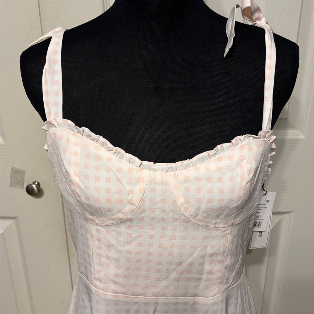 Juicy Couture Pearl Plaid Dress - Picture 2 of 11
